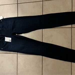 PAIGE Women's Dark Blue Skinny Jeans